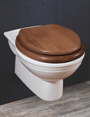 Silverdale Victorian/Belgravia Wall Mounted Toilet Pan