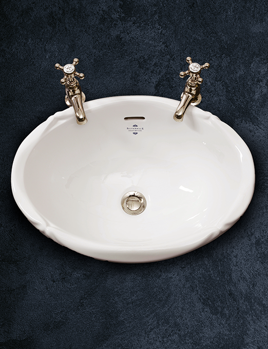 Silverdale Victorian Inset Vanity Basin