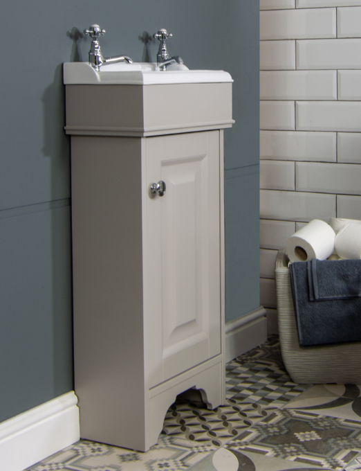 Silverdale Victorian Micro Cabinet with Square Basin