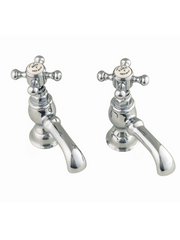 Silverdale Victorian Cloakroom Basin Pillar Taps