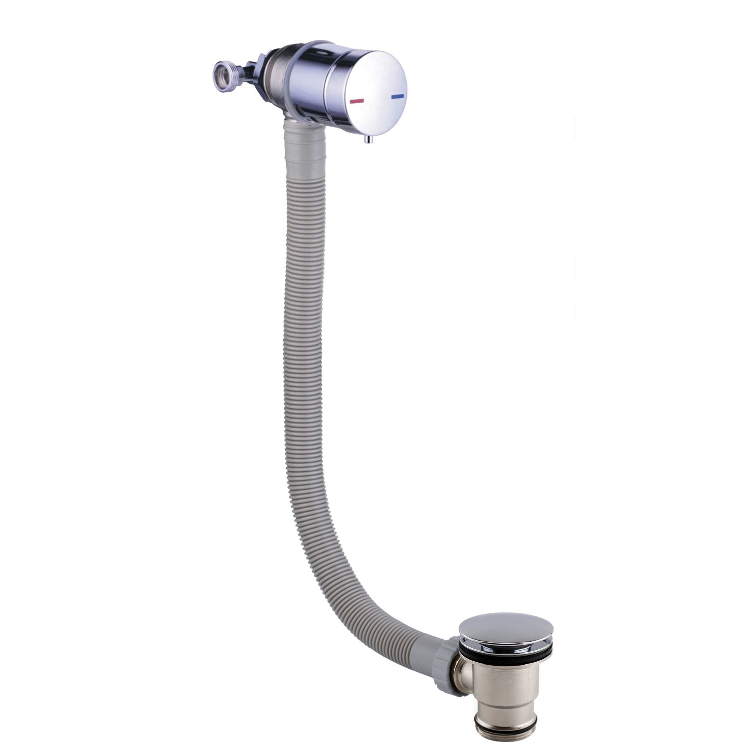 Scudo Bath Filler and Overflow with Flow and Temperature Control