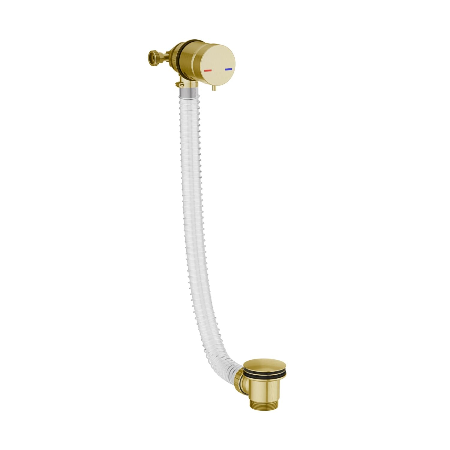 Scudo Bath Filler and Overflow with Flow and Temperature Control