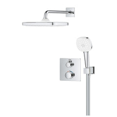 Grohe Grohtherm Perfect Shower Set Square with Tempesta 250 Cube