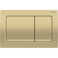 square brass colour flush plate 