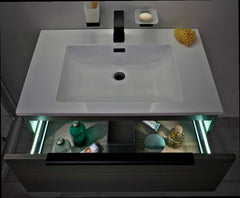 Scudo Ambience 600 LED Cabinet and Basin