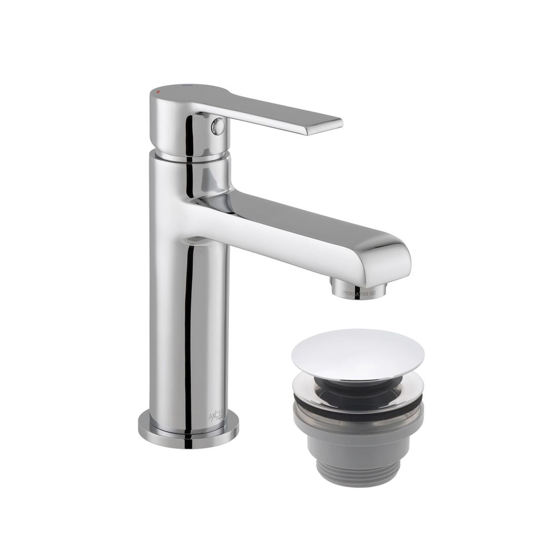 Vado Axces Irlo Mini Basin Tap and Push Waste