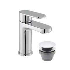 Vado Axces Metiz Basin Mixer and Push Waste