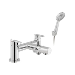 Vado Axces Nuri Deck Mounted Bath Shower Mixer and Kit