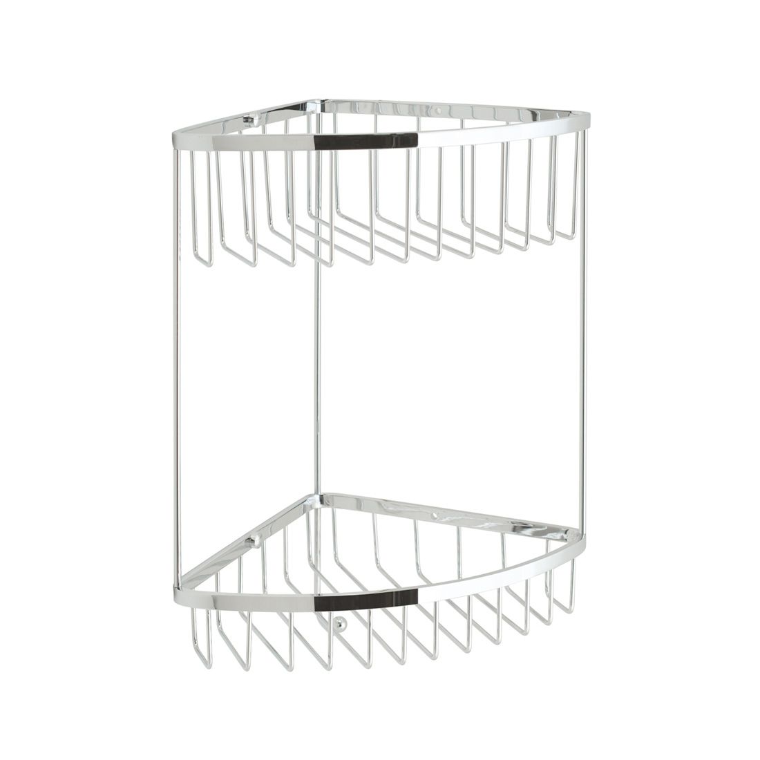 Vado Large Double Triangular Corner Basket with Hook