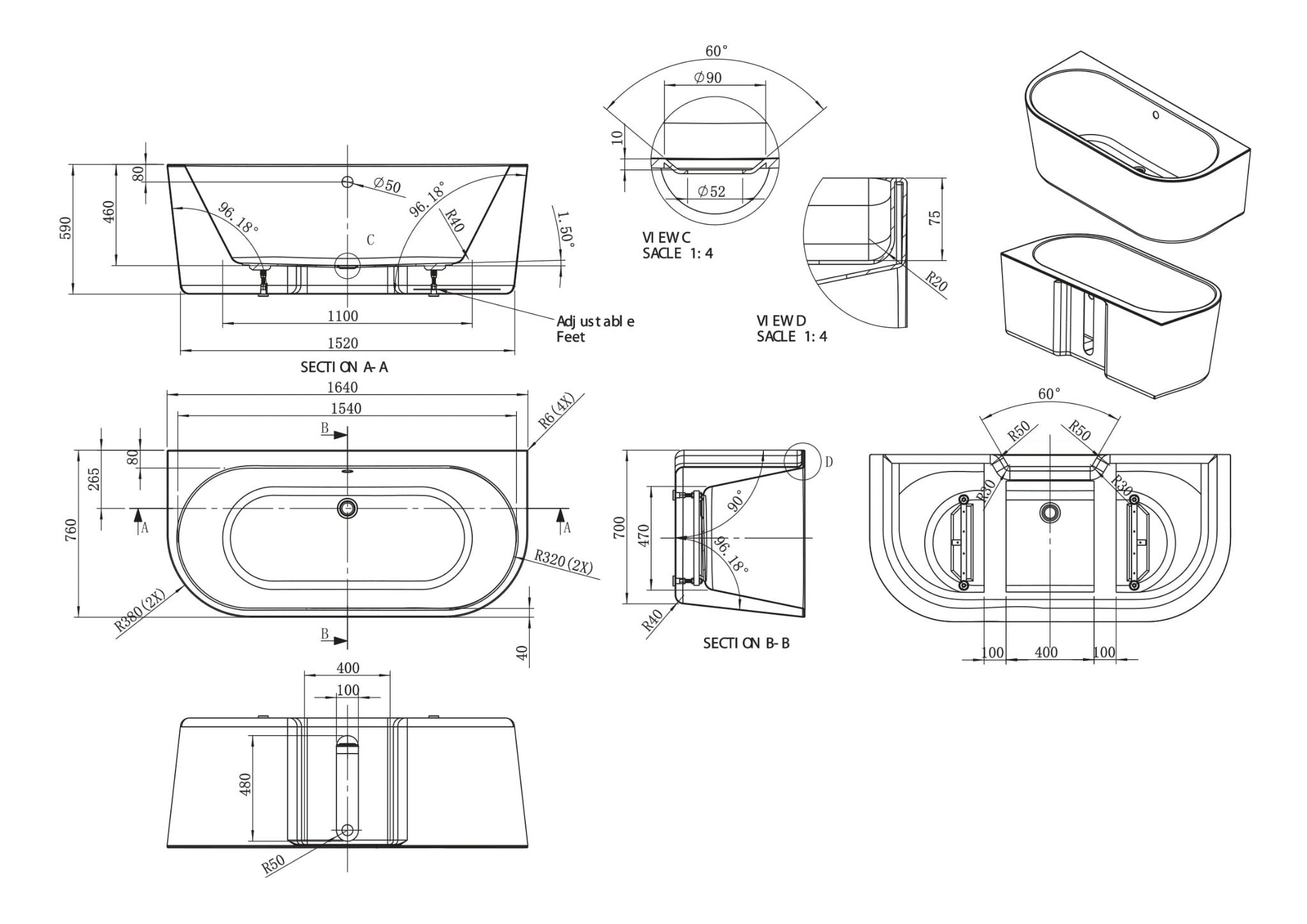 Ancora line drawing