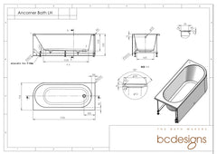 Ancorner line drawing