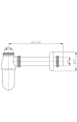 bottle trap line drawing