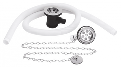 baywater extended bath plug and chain 