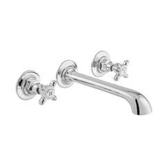 Vado Booth & Co. Axbridge Cross Wall Mounted Basin Mixer