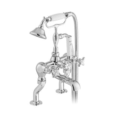 Vado Booth & Co. Axbridge Cross Deck Mounted Bath Shower Mixer