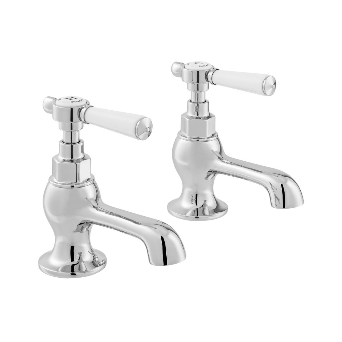 Vado Booth & Co. Axbridge Lever Basin Pillar Taps