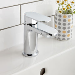 Vado Axces Metiz Basin Mixer and Push Waste