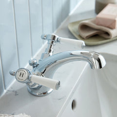 Vado Booth & Co. Axbridge Lever Mono Basin Mixer with Pop Up Waste