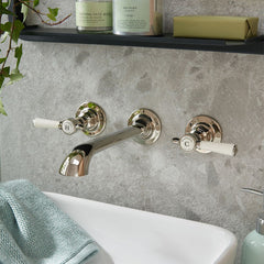 Vado Booth & Co. Axbridge Lever Wall Mounted Basin Mixer