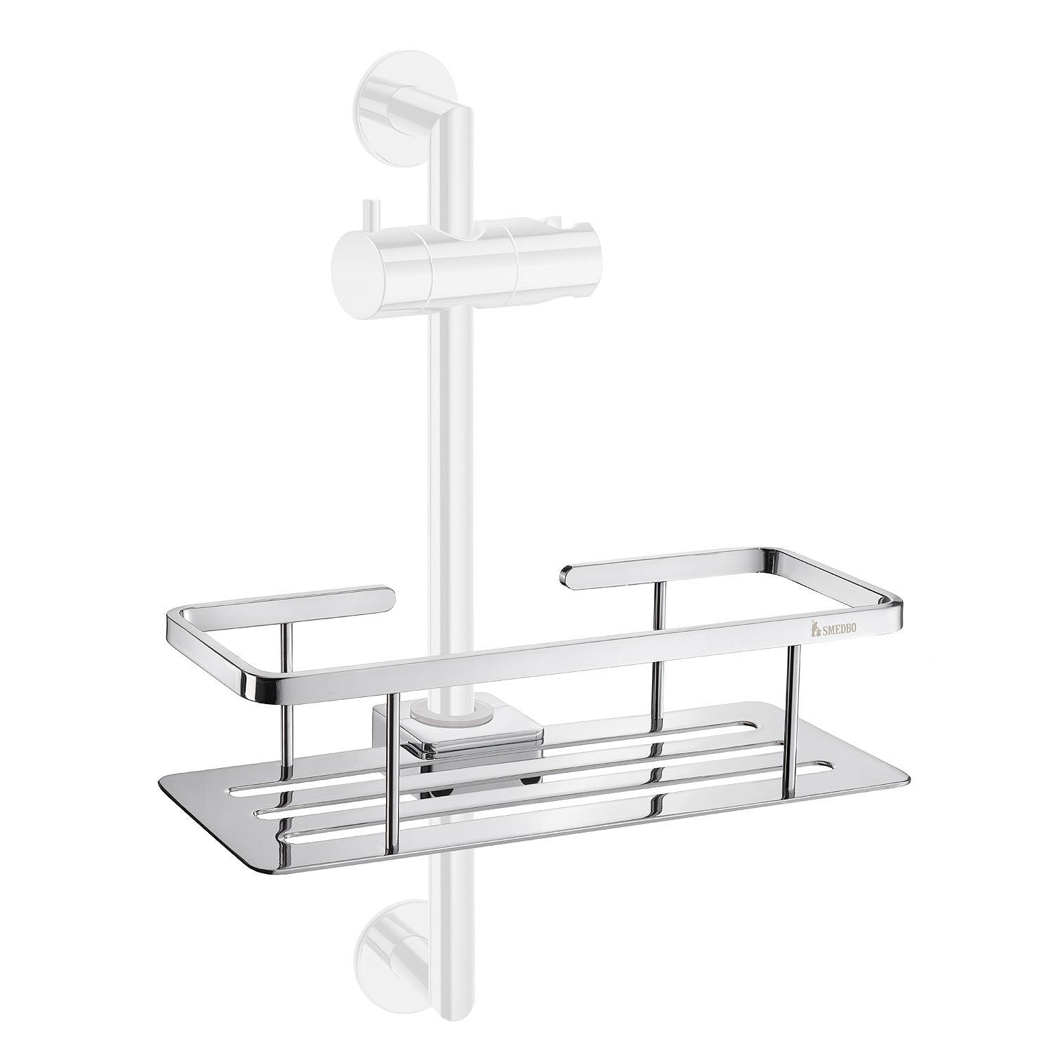 Smedbo Sideline Design Shower Basket for Riser Rail