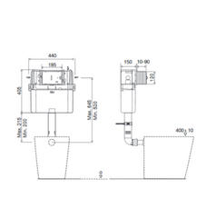 JTP Concealed Cistern