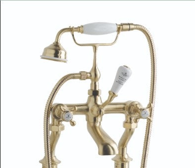 Victrion Crosshead Deck Mounted Bath Shower Mixer