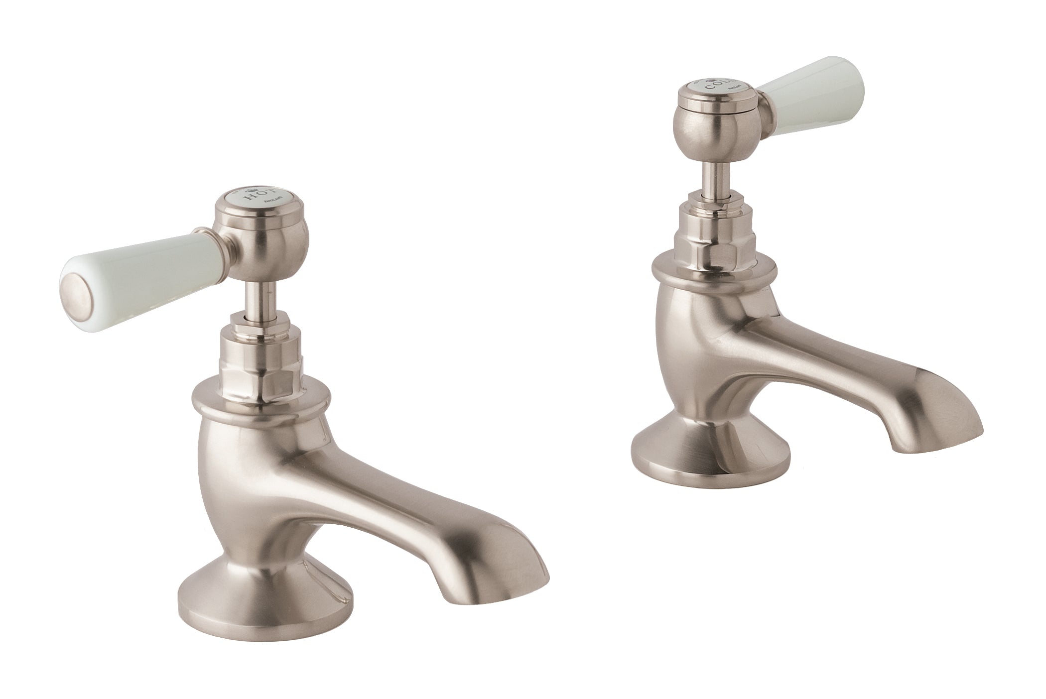 Victrion Lever Bath Pillar Taps