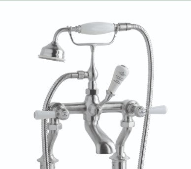 Victrion Lever Deck Mounted Bath Shower Mixer