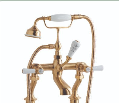 Victrion Lever Deck Mounted Bath Shower Mixer