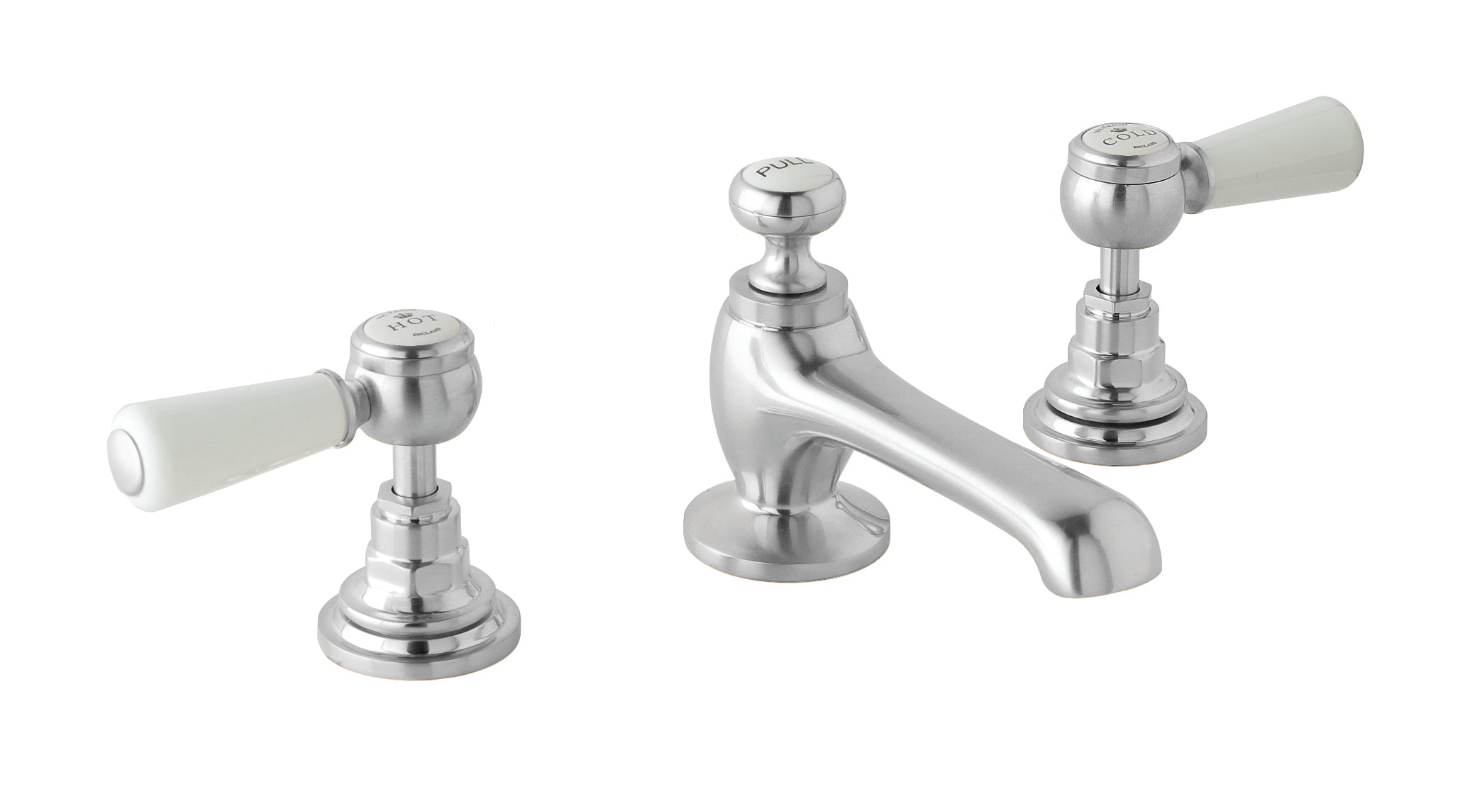 Victrion Lever 3 hole basin mixer