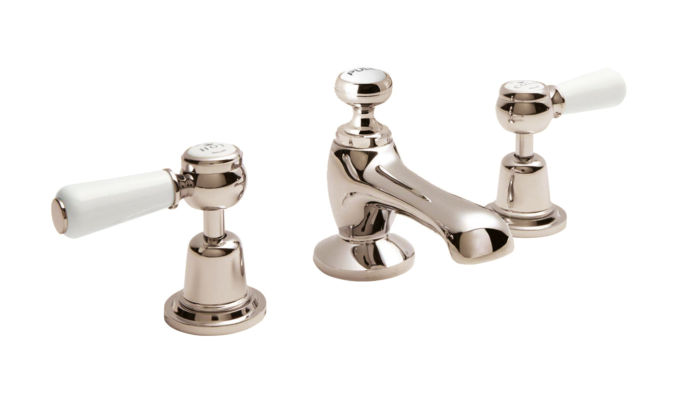 Victrion Lever 3 hole basin mixer