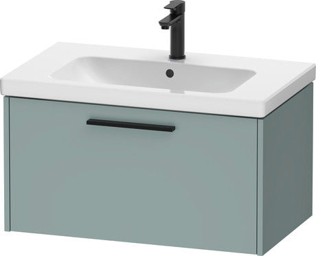 Duravit D-Code wall mounted vanity unit 800, 1 pull out compartment