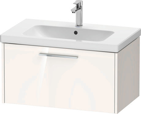 Duravit D-Code wall mounted vanity unit 800, 1 pull out compartment