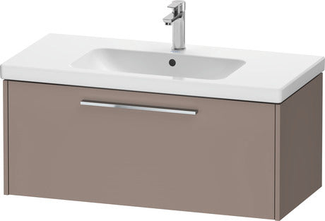 Duravit D-Code wall mounted vanity unit 1000, 1 pull out compartment