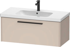 Duravit D-Code wall mounted vanity unit 1000, 1 pull out compartment