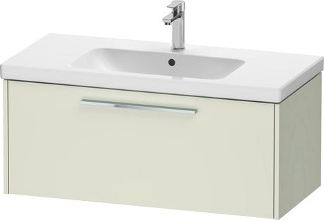 Duravit D-Code wall mounted vanity unit 1000, 1 pull out compartment