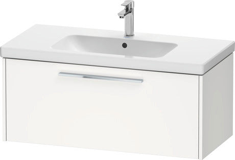 Duravit D-Code wall mounted vanity unit 1000, 1 pull out compartment