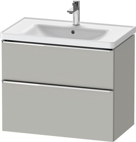 Duravit D-Neo 800 Wall-Mounted Vanity Unit Double Drawer