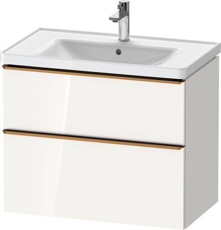 Duravit D-Neo 800 Wall-Mounted Vanity Unit Double Drawer