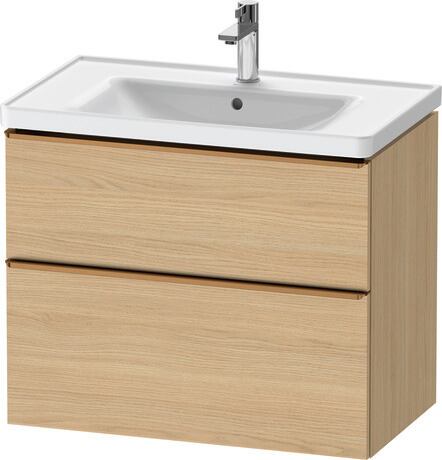 Duravit D-Neo 800 Wall-Mounted Vanity Unit Double Drawer