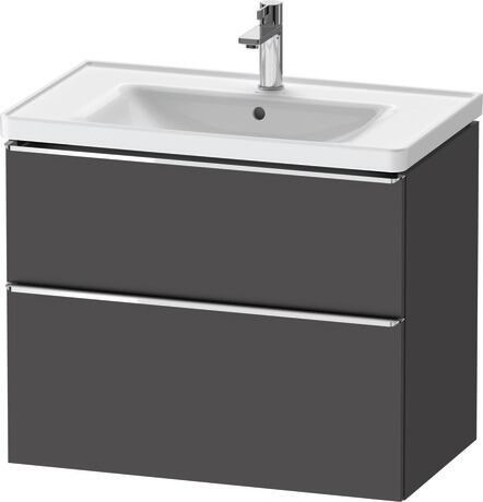 Duravit D-Neo 800 Wall-Mounted Vanity Unit Double Drawer