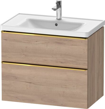 Duravit D-Neo 800 Wall-Mounted Vanity Unit Double Drawer