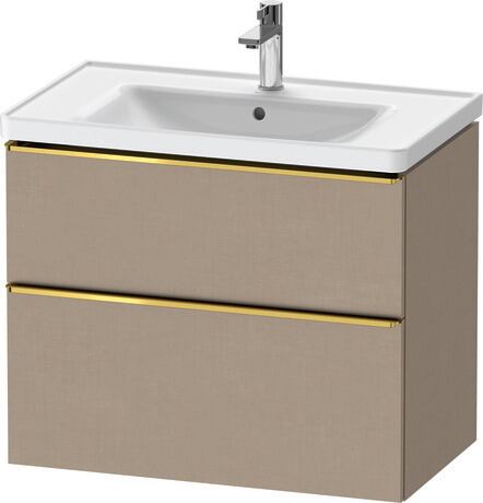 Duravit D-Neo 800 Wall-Mounted Vanity Unit Double Drawer