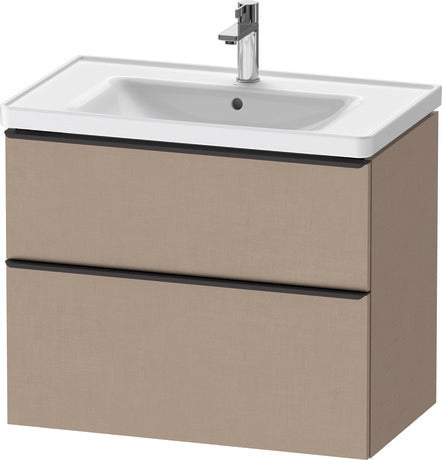 Duravit D-Neo 800 Wall-Mounted Vanity Unit Double Drawer