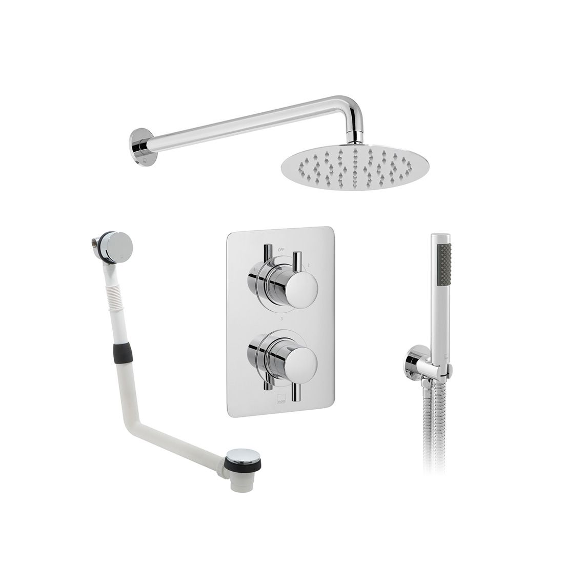 Vado DX Celsius 3 Outlet Thermostatic Shower Set