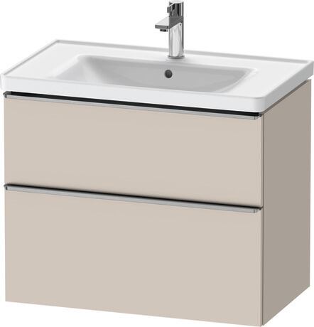 Duravit D-Neo 800 Wall-Mounted Vanity Unit Double Drawer