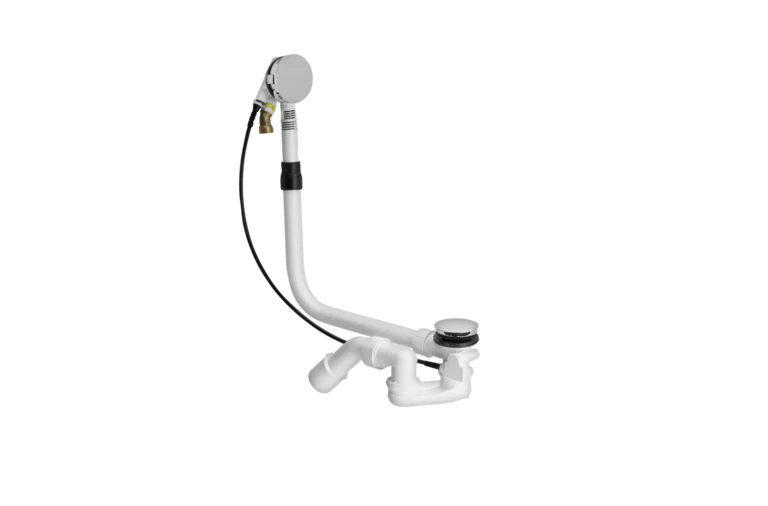BETTE M5  Extended Bath Filler Waste & Overflow, Chrome or White - B606