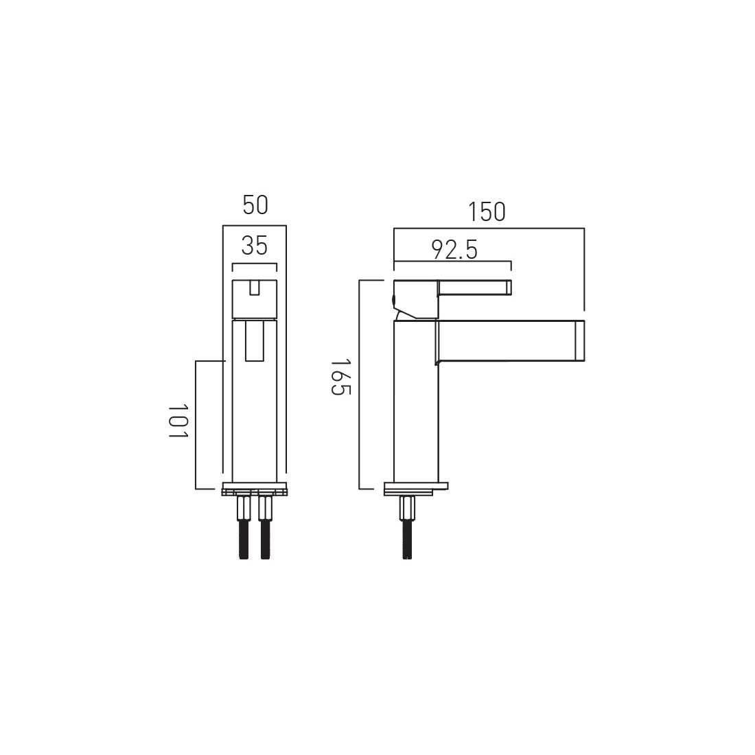 Vado Individual Edit Basin Mixer