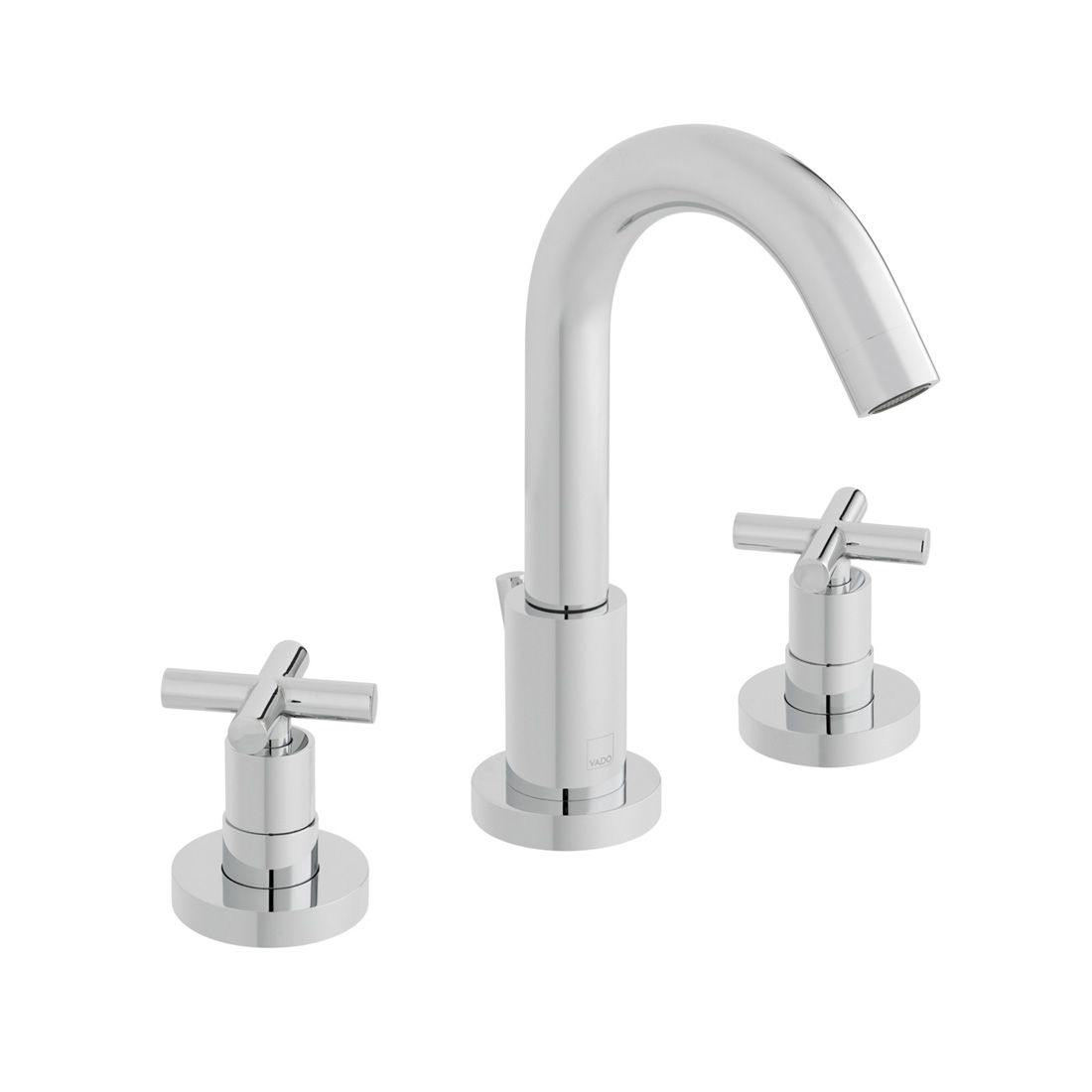 Vado Elements 3 Hole Basin Mixer with Pop Up Waste