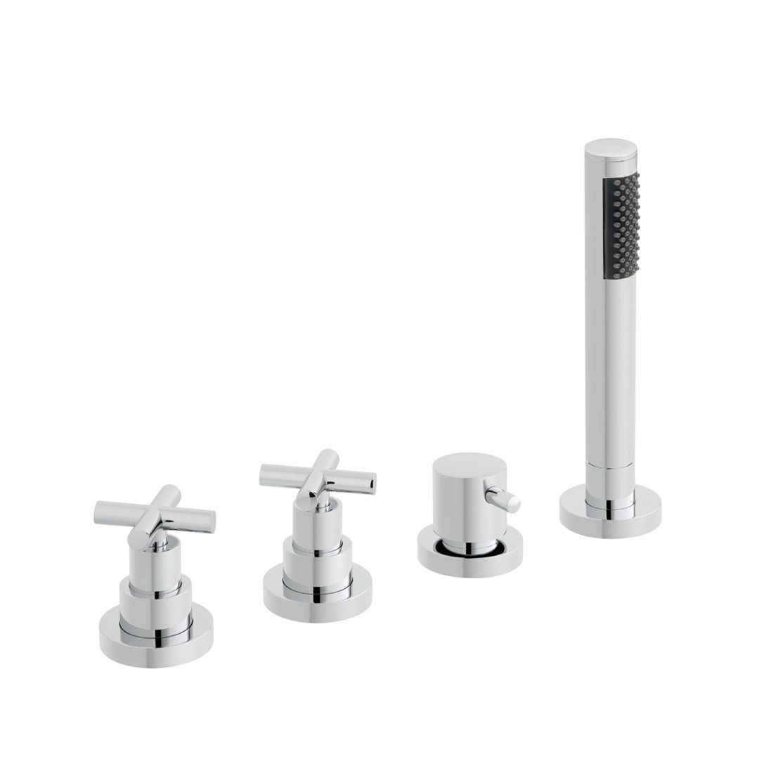 Vado Elements 4 Hole Bath Shower Mixer (No Spout)